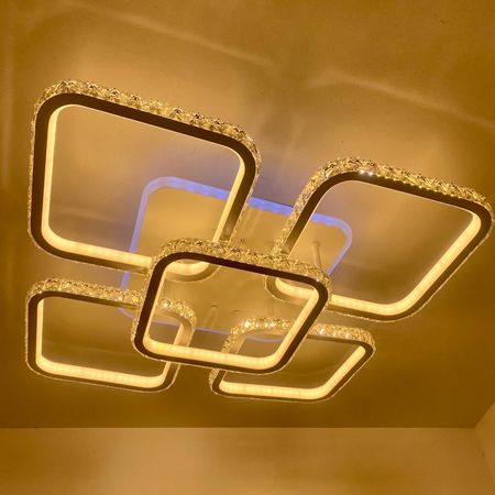 Светодиодная люстра DK5820/4+1W WH RGB, фото , изображение 2
