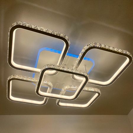Светодиодная люстра DK5820/4+1W WH RGB, фото , изображение 4