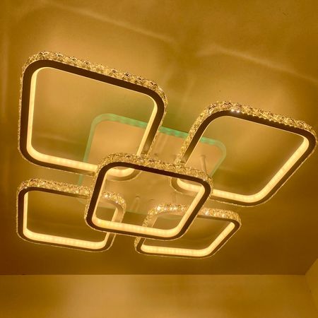 Светодиодная люстра DK5820/4+1W WH RGB, фото , изображение 8