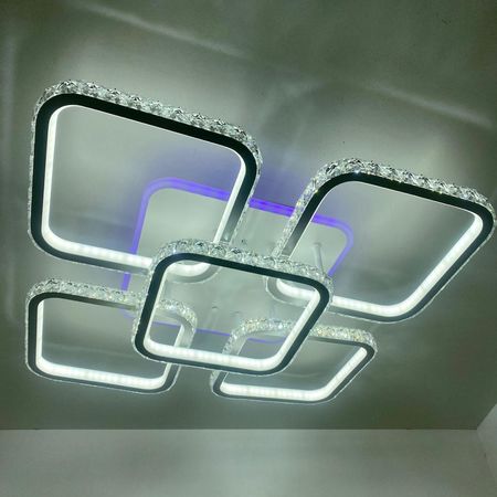 Светодиодная люстра DK5820/4+1W WH RGB, фото , изображение 10