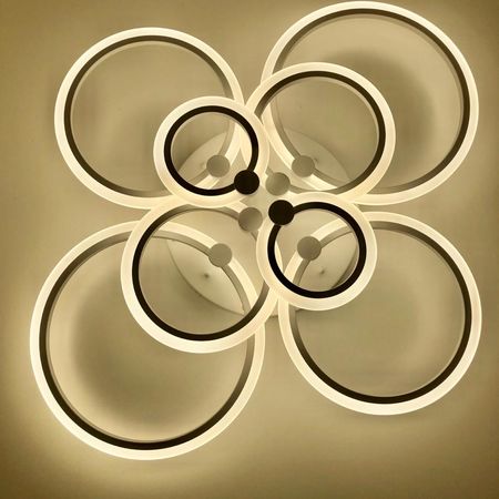Светодиодная люстра МХ10025/8 WH 208W, фото , изображение 8