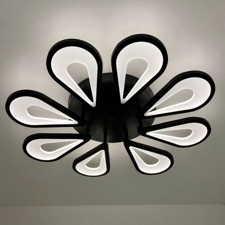 Люстра светодиодная MX10007/8 BK 128W, фото 