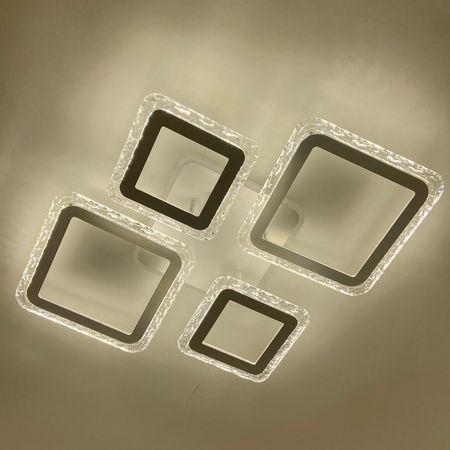 Люстра светодиодная ESTARES OVAL DOUBLE RGB 75W, фото , изображение 10