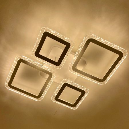 Люстра светодиодная ESTARES OVAL DOUBLE RGB 75W, фото 