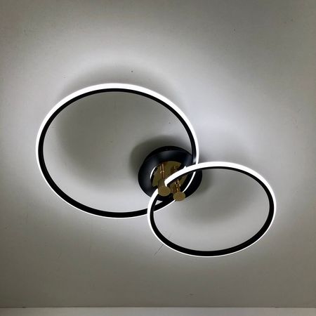 Светодиодный светильник ESTARES LUNE 50W 2R BLACK/GOLD/WHITE, фото , изображение 6