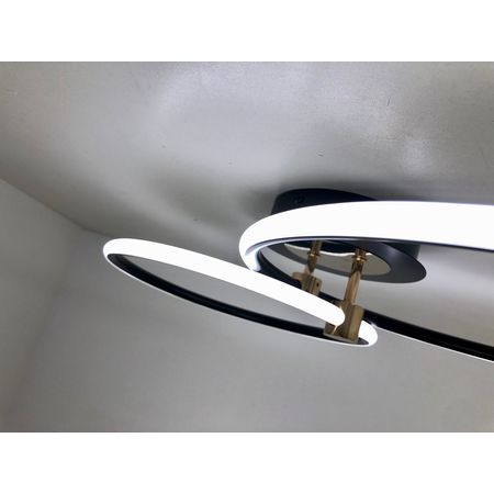 Светодиодный светильник ESTARES LUNE 50W 2R BLACK/GOLD/WHITE, фото , изображение 4