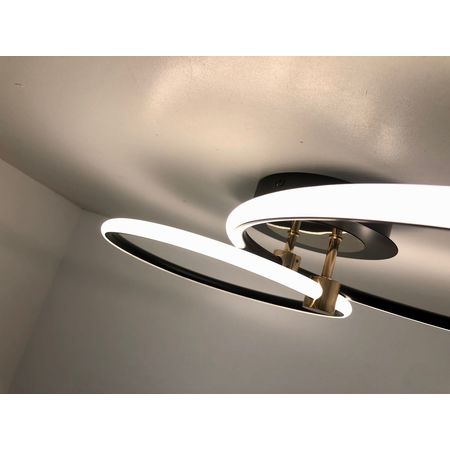 Светодиодный светильник ESTARES LUNE 50W 2R BLACK/GOLD/WHITE, фото , изображение 9