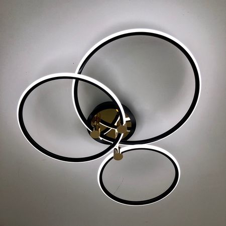 Светодиодный светильник ESTARES LUNE 70W 2R BLACK/GOLD/WHITE, фото , изображение 10