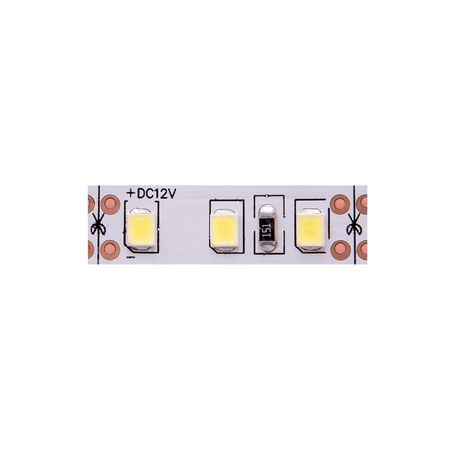 Светодиодная лента 9.6 Вт/м (120 диодов на метр) SMD 3528 (IP33) холодный белый 12В/SWG, фото , изображение 3