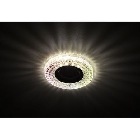 Встр. свет-к DK LD15 SL RGB/WH и Эра декор со светодиодной подсветкой MR16, мультиколор, фото 