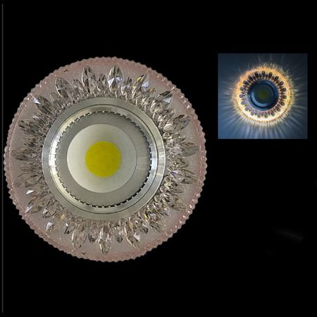 Встр. свет-к 42201-9.0-001PL MR16+LED3W PK, фото 