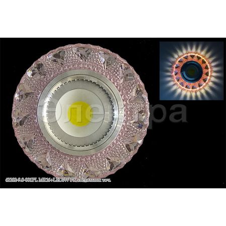 Встр. свет-к 42202-9.0-001PL MR16+LED3W PK, фото 