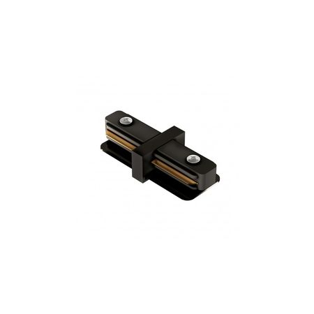 Соединитель для шинопровода прямой внутренний 1- фазный G-1-TT-IP20 (ЧЕРНЫЙ) 580904, фото 