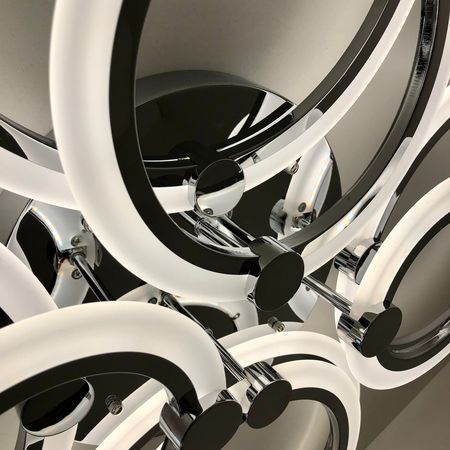 Люстра светодиодная 37548 CR 160W, фото , изображение 4