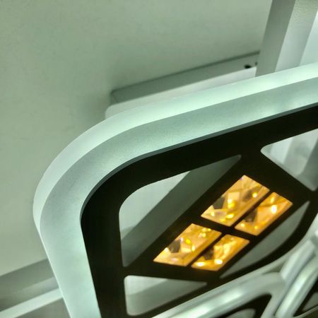 Светодиодная люстра LI8859/4+4B WH 224W, фото , изображение 2
