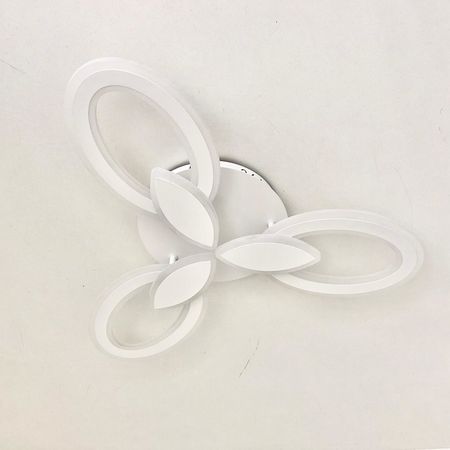 Люстра светодиодная ESTARES AURORA DOUBLE 60W с пду WT, фото , изображение 6