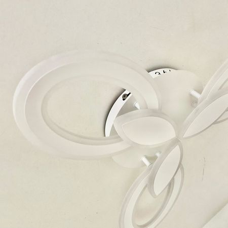Люстра светодиодная ESTARES AURORA DOUBLE 60W с пду WT, фото , изображение 10