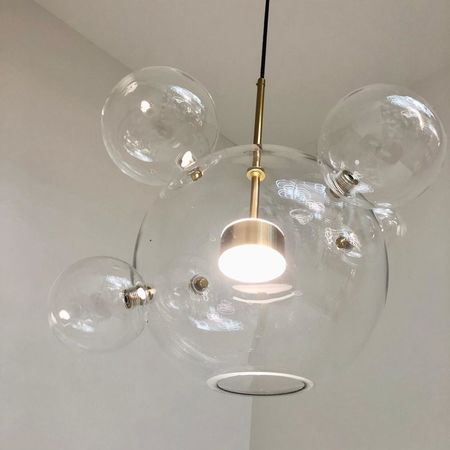 Светодиодная люстра G51219/1L GD CL, фото , изображение 2