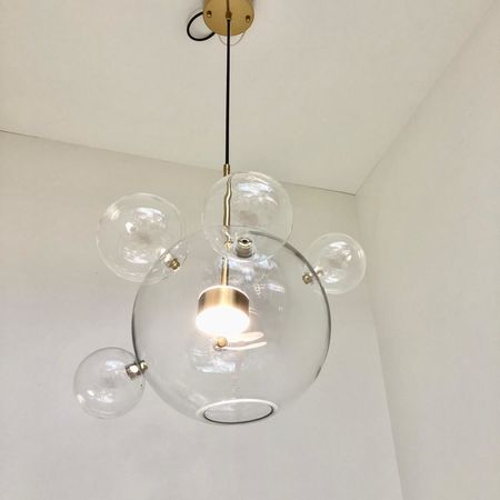 Светодиодная люстра G51219/1L GD CL, фото 