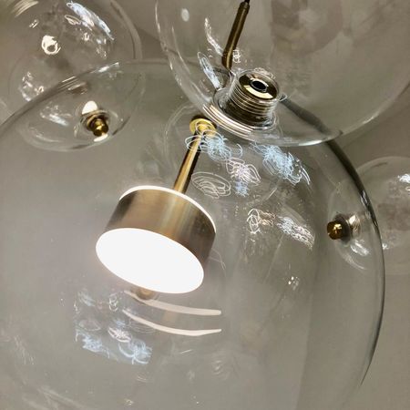 Светодиодная люстра G51219/1L GD CL, фото , изображение 3