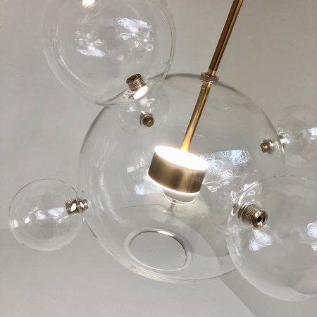 Светодиодная люстра G51219/1L GD CL, фото , изображение 4