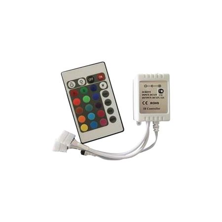 Контроллер Ecola RGB IR 144W 12V 12A с большим инфракрасным пультом, фото 