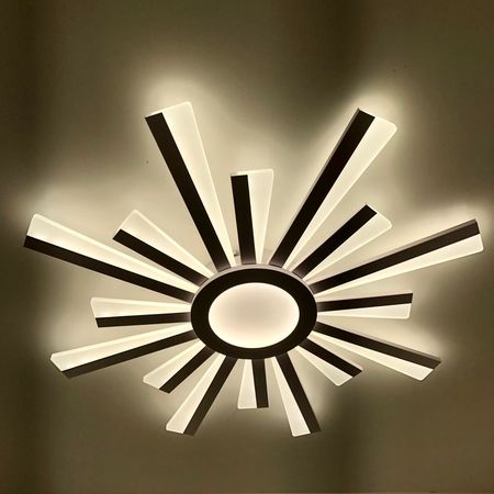 Управляемая светодиодная люстра ESTARES TERESA 100W WT, фото 