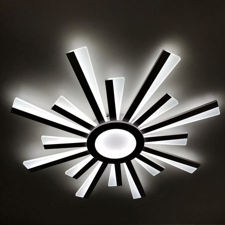 Управляемая светодиодная люстра ESTARES TERESA 100W WT, фото , изображение 6