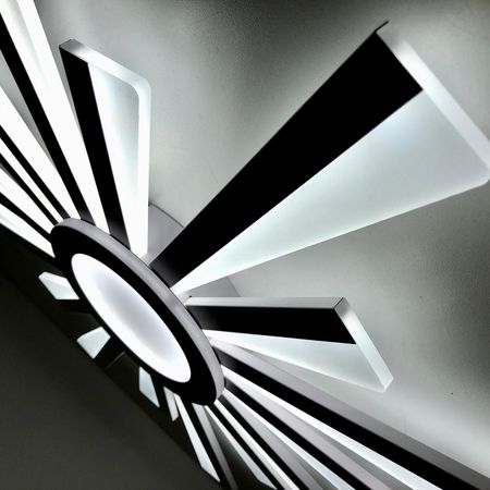 Управляемая светодиодная люстра ESTARES TERESA 100W WT, фото , изображение 7