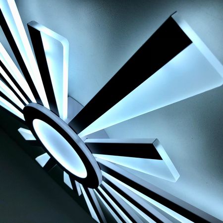 Управляемая светодиодная люстра ESTARES TERESA 100W WT, фото , изображение 9
