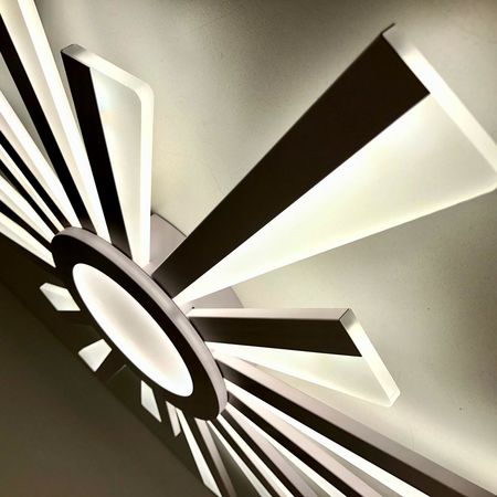 Управляемая светодиодная люстра ESTARES TERESA 100W WT, фото , изображение 10