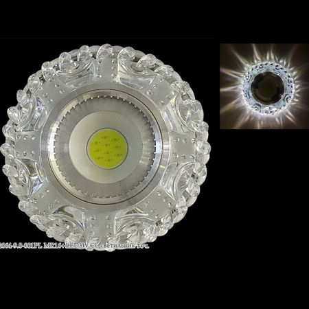 Встр. свет-к 42064-9.0-001PL MR16+LED3W CL, фото 