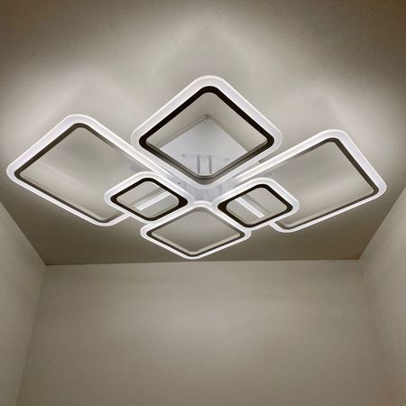 Светильник светодиодный LI8822/6 WH ПДУ+DIMMER, фото , изображение 3