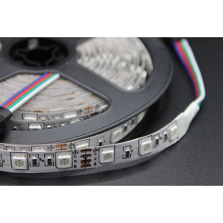 Светодиодная лента 14.4 Вт/м SMD5050 (60 диод/м) Открытая (IP20) Цвет RGB LR, фото , изображение 2