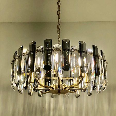 Подвесная люстра Ambrella TR5304/8 GD/CL E14/8, фото 