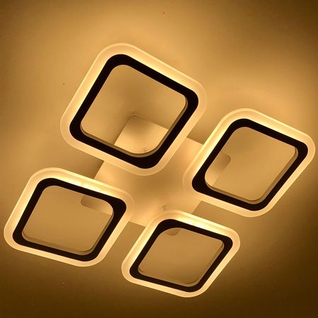 Люстра светодиодная ROOM ESTARES 60W 4S WT, фото , изображение 2