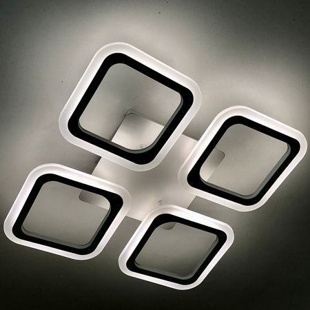 Люстра светодиодная ROOM ESTARES 60W 4S WT, фото , изображение 3