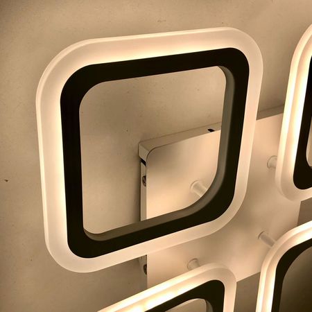 Люстра светодиодная ROOM ESTARES 60W 4S WT, фото , изображение 10