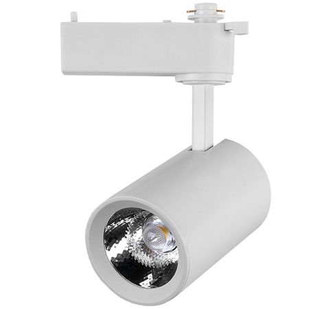 Трековый светильник GE (белый) 15W LED COB 4000K 1260Лм, фото 