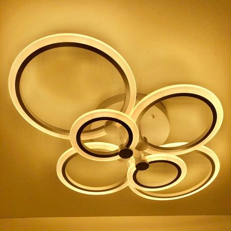 Светодиодная люстра 8449/6 WH 136W, фото , изображение 2