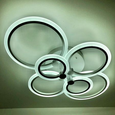 Светодиодная люстра 8449/6 WH 136W, фото , изображение 3