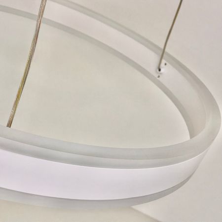 Люстра светодиодная ESTARES STELLA 64W WT/WT, фото , изображение 7