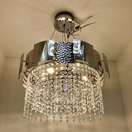 Подвесная люстра Ambrella TR5244/7 SL/CL E14/7, фото 