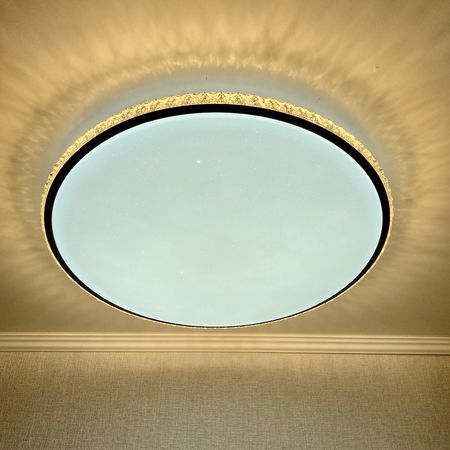 Светодиодная люстра FF71 WH/CF 72W+24W, фото , изображение 2