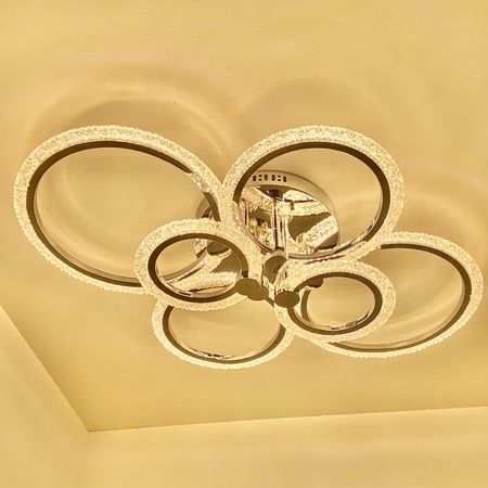 Люстра светодиодная 9874/6 CR, фото , изображение 3
