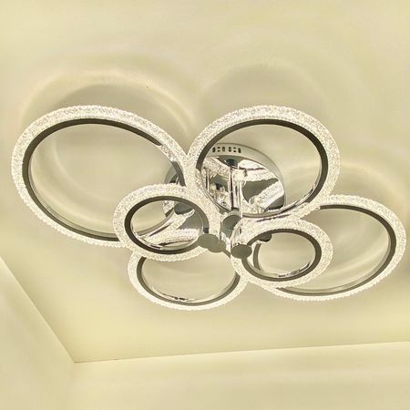 Люстра светодиодная 9874/6 CR, фото 