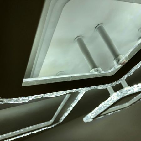 Люстра светодиодная ESTARES OVAL DOUBLE ICE RGB WT 75W, фото , изображение 2