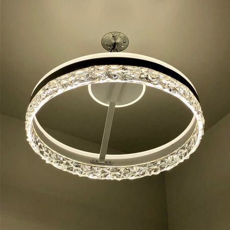 Управляемая светодиодная люстра ESTARES STELLA C ICE 90W, фото 