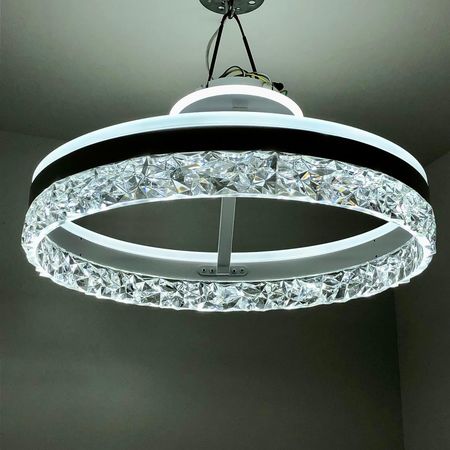 Управляемая светодиодная люстра ESTARES STELLA C ICE 90W, фото , изображение 6