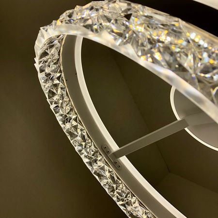 Управляемая светодиодная люстра ESTARES STELLA C ICE 90W, фото , изображение 10